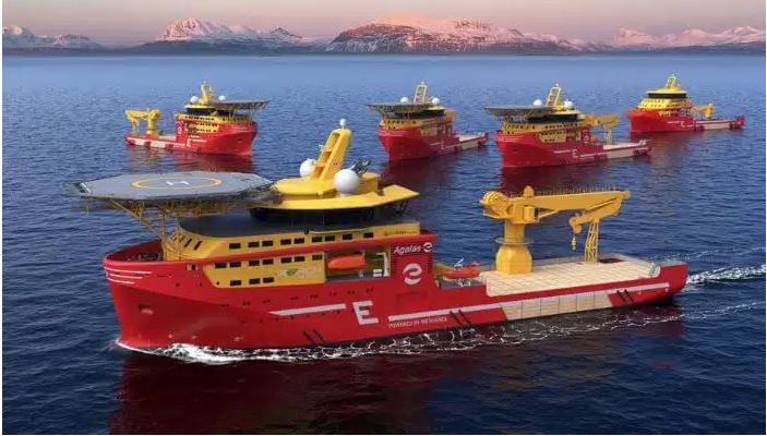 World’s First Methanol-Powered Offshore and Subsea Wind Installation Vessel Launched