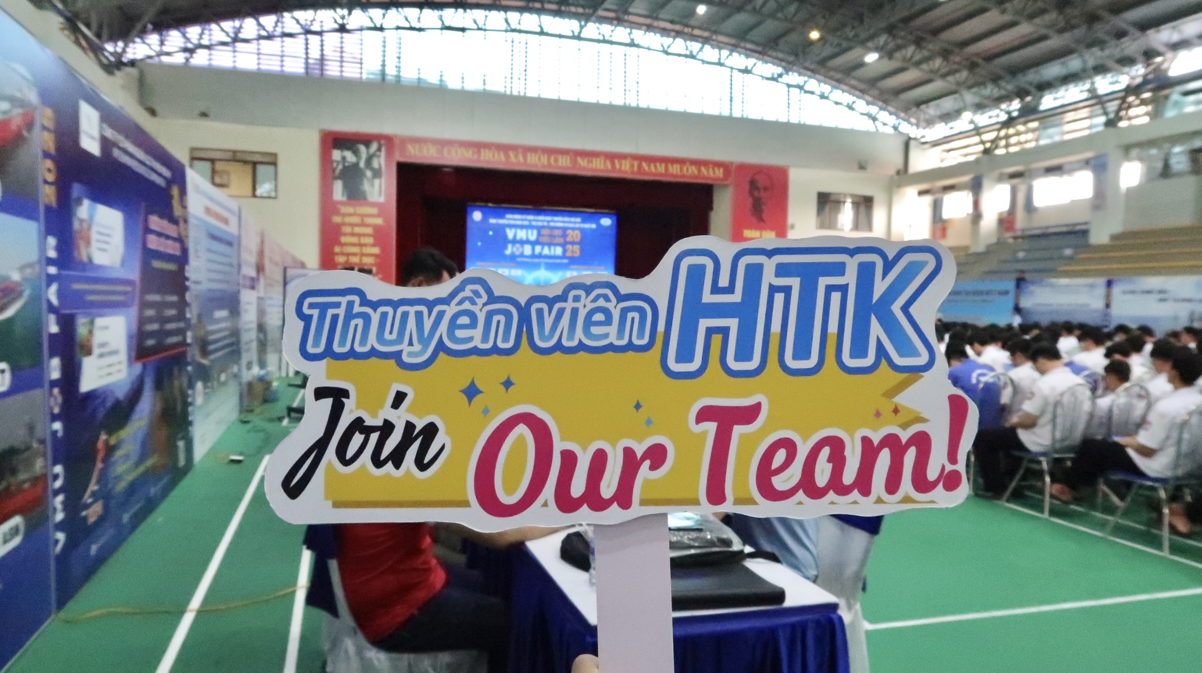 HTK nổi bật tại Ngày Hội Việc Làm Trường Đại Học Hàng Hải Việt Nam 2025